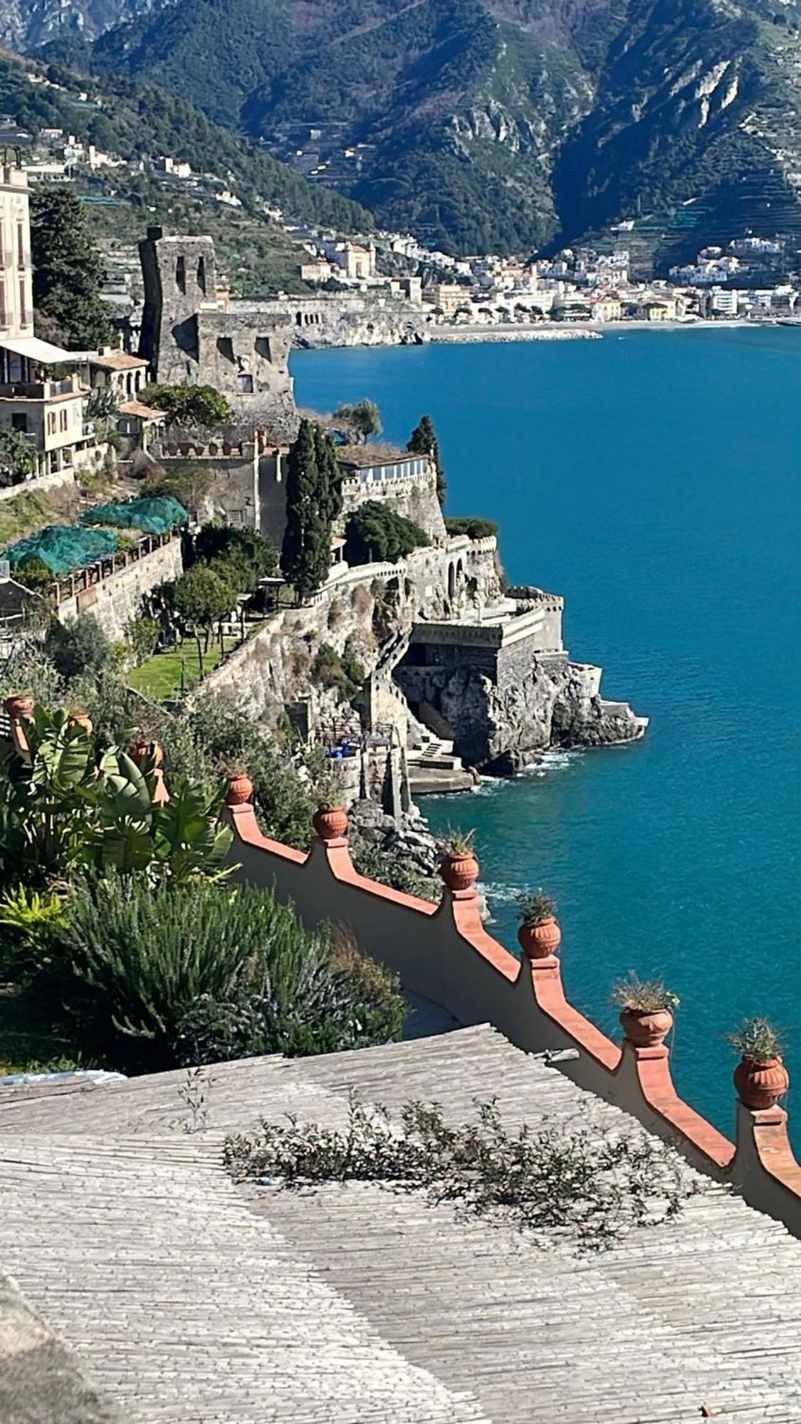 Villa Girasole Luxury Amalfi Coast Minori Exterior photo